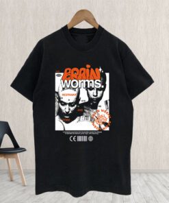 Brain Worms Album cover shirts