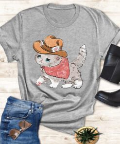 Cowboy Kitty T Shirt