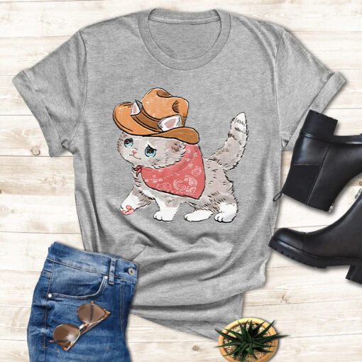 Cowboy Kitty T Shirt