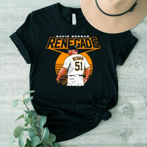 David Bednar Pittsburgh Pirates Renegade tshirt