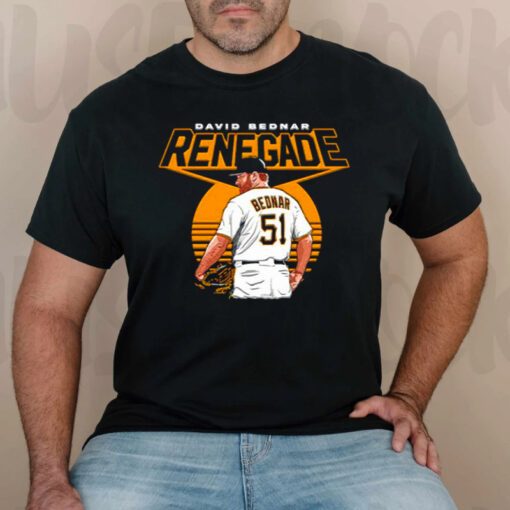 David Bednar Pittsburgh Pirates Renegade tshirts
