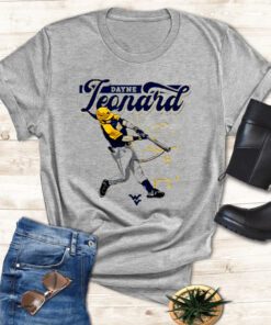 Dayne Leonard Illustration West Virginia University t shirt