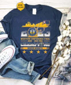 Denver Nuggets 2023 Western Conference Final 2022 2023 NBA Champions t shirt