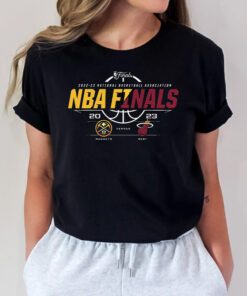 Denver Nuggets Vs Miami Heat Fanatics Branded 2023 Nba Finals Matchup T Shirts