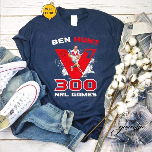 Dragons ben hunt 300 games t shirts