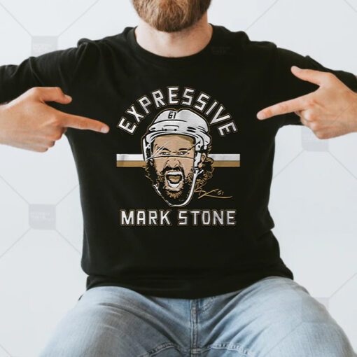 Expressive Mark Stone T Shirt