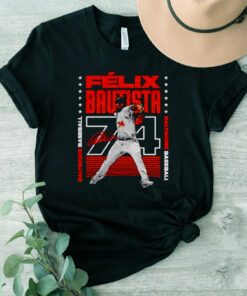 Felix Bautista Baltimore baseball no 74 signature t shirt