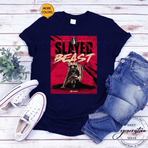 Florida Panthers 2023 In Seven Slayed the Beast Time To Hunt tshirt