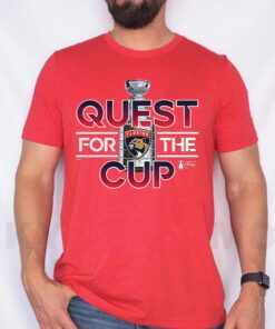 Florida Panthers Fanatics Branded 2023 Stanley Cup Final Quest T-Shirt