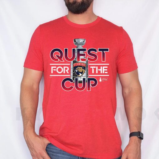 Florida Panthers Fanatics Branded 2023 Stanley Cup Final Quest T-Shirt