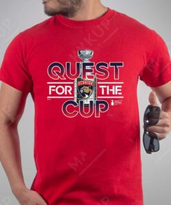 Florida Panthers Fanatics Branded 2023 Stanley Cup Final Quest TShirt