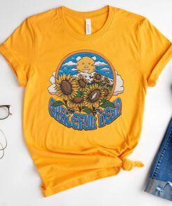 Grateful Dead Sunflowers T Shirts