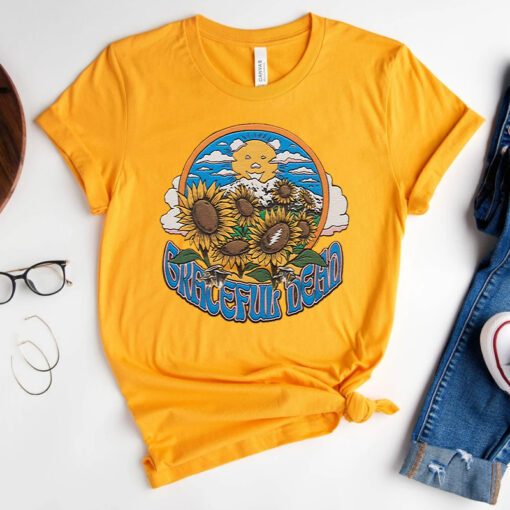 Grateful Dead Sunflowers T Shirts