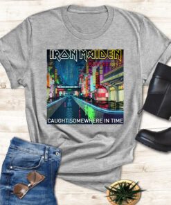 Iron Maiden Caught Somewhere In Time The Future Past Tour 2023 t shirt