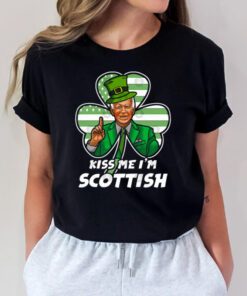 Joe Biden Kiss Me I’m Scottish St Patricks Day Tshirt