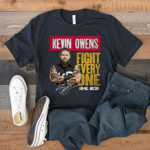 Kevin Owens Fight Every One Tri-Blend T Shirt