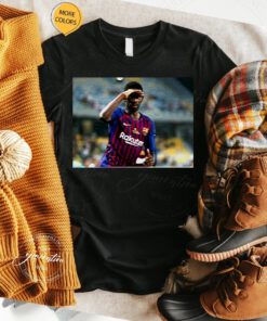 Koundé Wearing Dembélé shirts