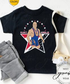 Kurt Angle American Hero T Shirt