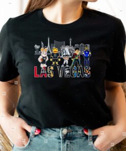 Las Vegas Skyline Sports Teams Mascots Shirts