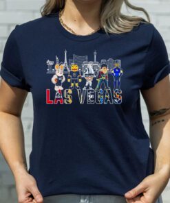 Las Vegas Skyline Sports Teams Mascots T Shirt