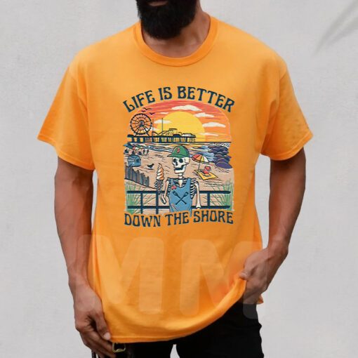 Life Is Better Jersey Shore T Shirt