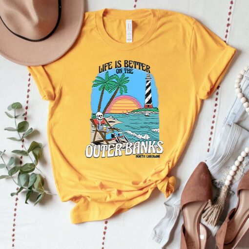 Life Is Better Outer Banks T Shirts