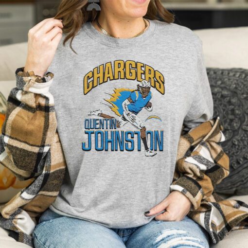 Los Angeles Chargers Quentin Johnston Shirt