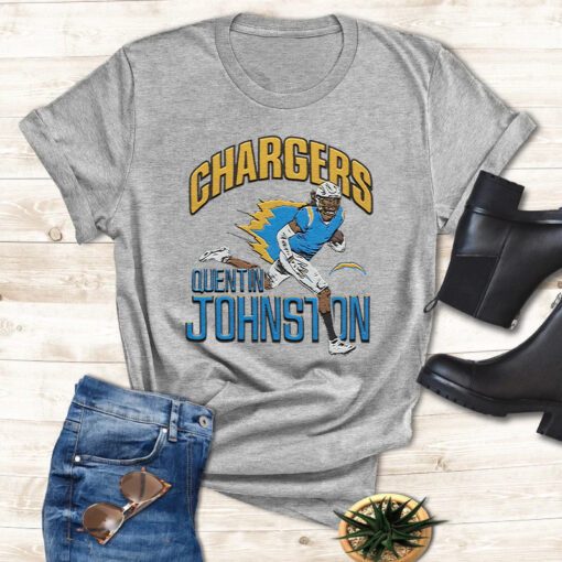 Los Angeles Chargers Quentin Johnston Shirts