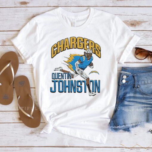 Los Angeles Chargers Quentin Johnston T Shirt