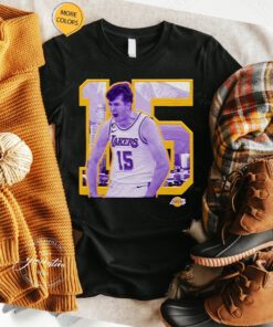 Los Angeles Lakers Austin Reaves skyline t shirt