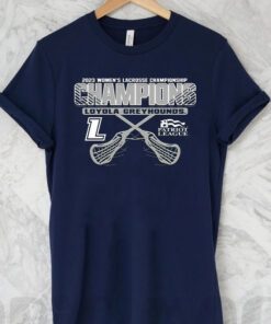 Loyola Greyhounds 2023 Patriot League Women’s Lacrosse Tournament Champions T Shirt