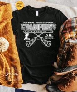 Loyola Greyhounds 2023 Patriot League Women’s Lacrosse Tournament Champions T Shirts