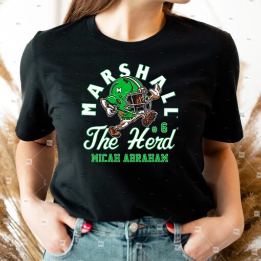 Marshall Thundering Herd Ncaa Football Micah Abraham T shirts