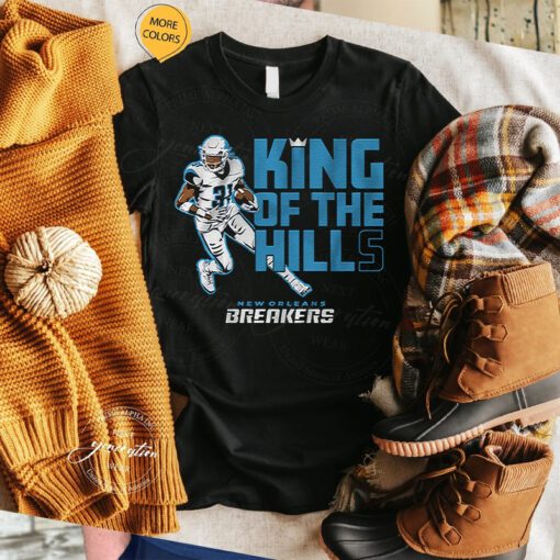 New Orleans Breakers Wes Hills King Of The Hills TShirt