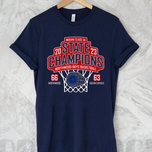 Northwood Boys Basketball 2023 Indiana Class 3A State Champions T Shirt