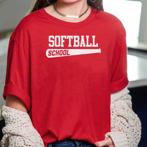 OK Softball School T Shirts