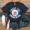 Philadelphia 76ers Joel Embiid trust the process shirts