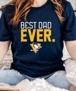 Pittsburgh Penguins Best Dad Ever Logo Father’s Day TShirts