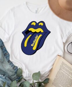 Rochester Lips Yellowjackets Rolling Stones Parody tshirt