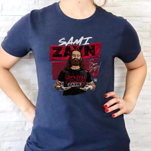 Sami Zayn Pose Tri-Blend T Shirt
