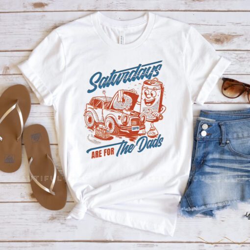 Saturdays Are For The Dads Car Guy T Shirt