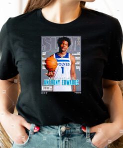 Slam Cover Anthony Edwards tshirts