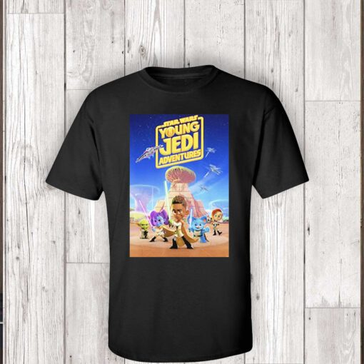 Star Wars Young Jedi Adventures Art shirts