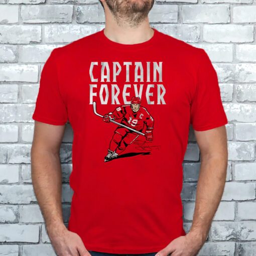 Steve Yzerman Captain Forever T Shirt