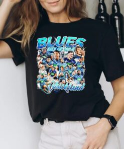 Super Rugby ALK Blues city of Sails Auckland t shirts