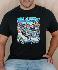 Super Rugby ALK Blues city of Sails Auckland tshirt