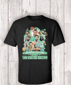 The Boston Celtics Conference Finals NBA 2023 signatures shirt
