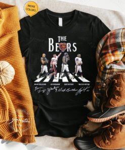 The Chicago Bears Abbey Road Signatures 2023 Shirts