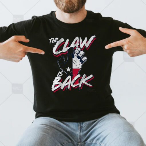 The Claw Is Back T Shirt