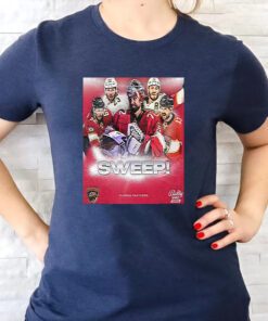 The Florida Panthers Really Pulled Off A Sweep Stanley Cup Finals in the 2023 NHL TShirts